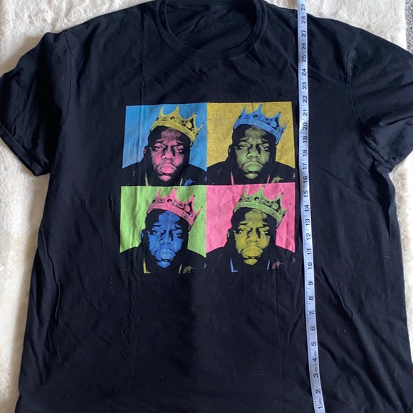 The Notorious BIG | Black Graphic Print Short Sleeve Crew Neck T shirt | Men XXL - Picture 5 of 6